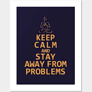 Keep Calm Relaxing Art Posters and Art